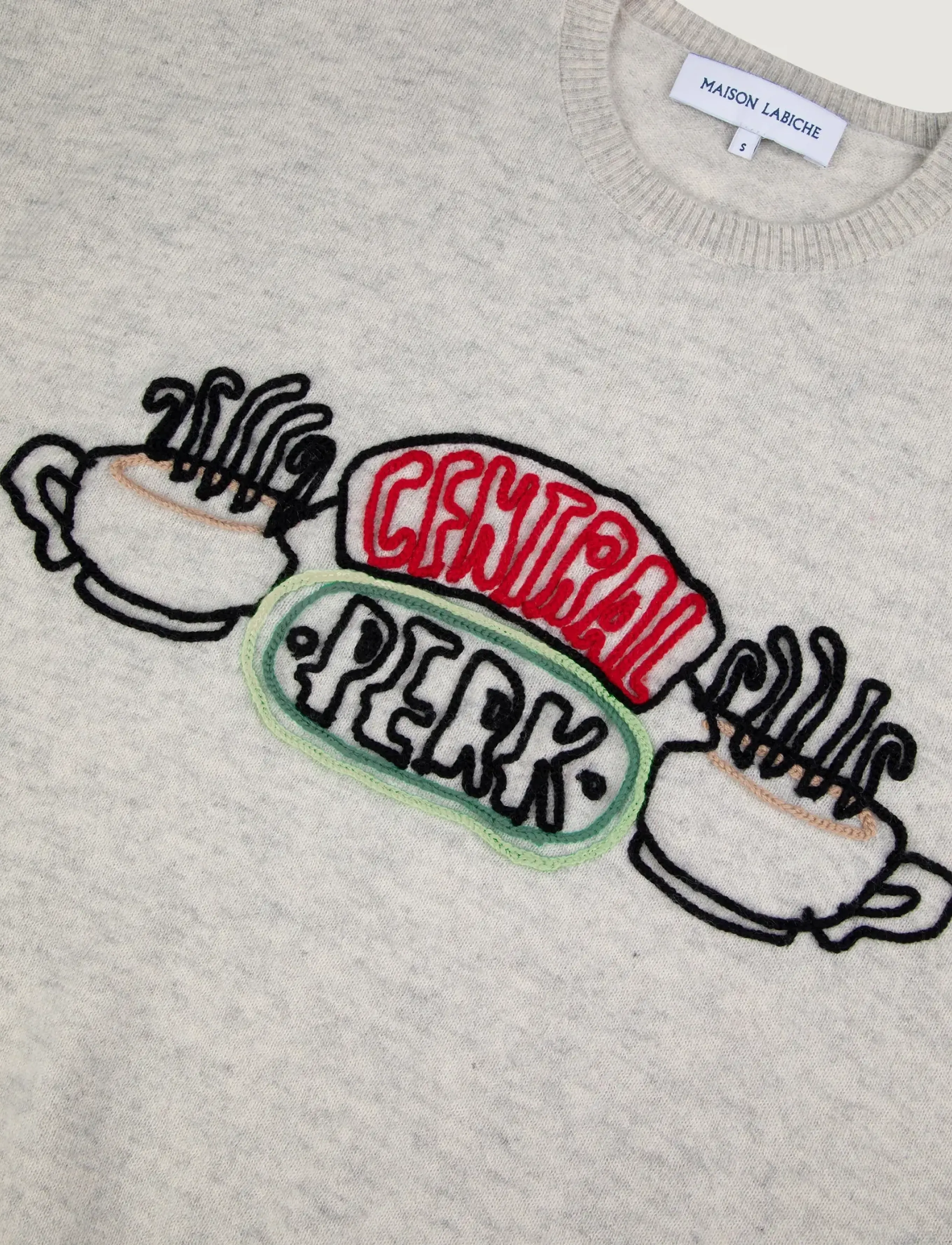 Maison Labiche - BUZELIN CENTRAL PERK - cashmere - light heather grey - 2