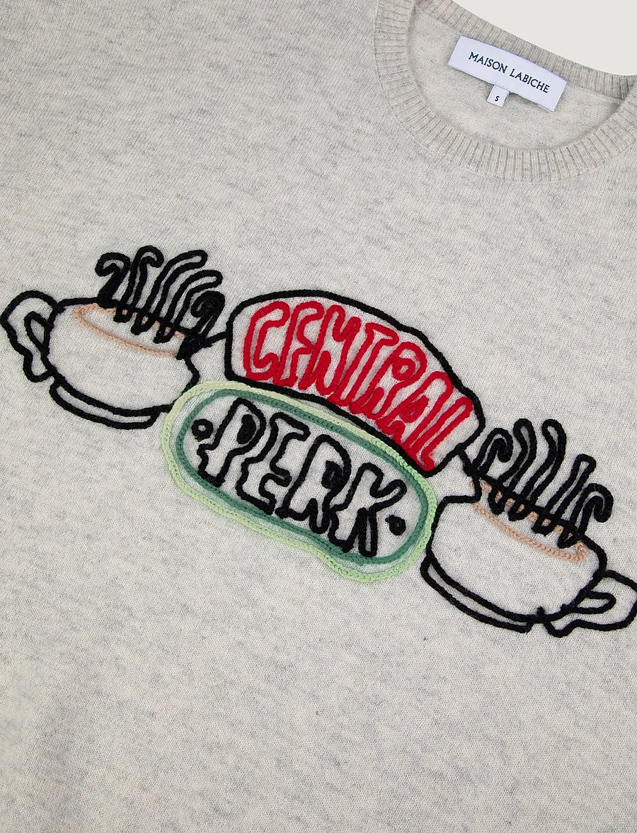 Maison Labiche - BUZELIN CENTRAL PERK - kaschmir - light heather grey - 2