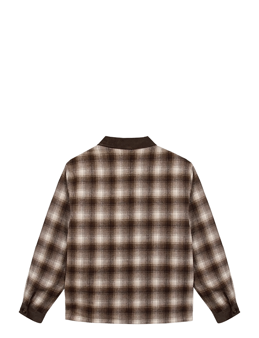 Maison Labiche - CHABRIER NB - höstjackor - plaid sand blue - 2