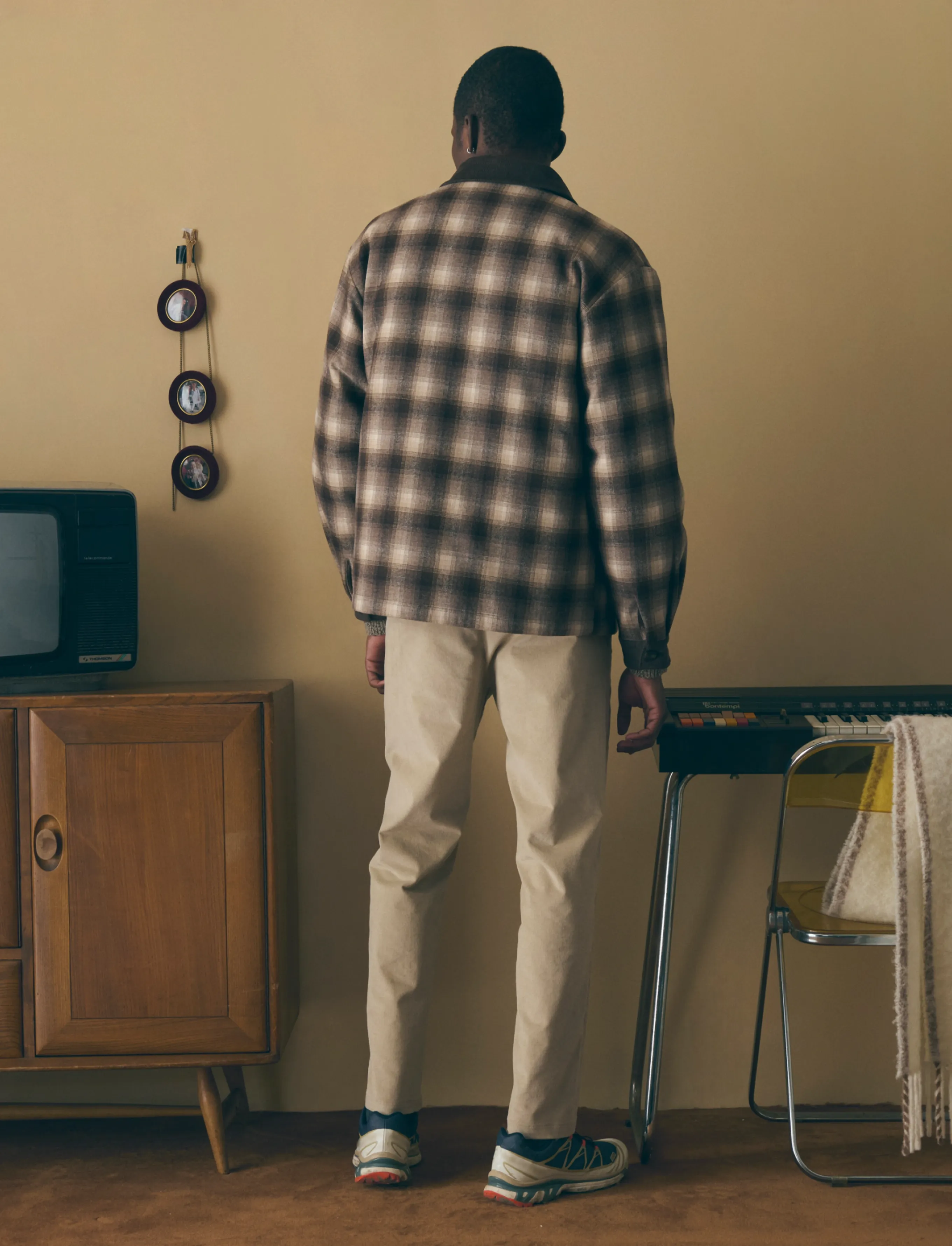 Maison Labiche - CHABRIER NB - plaid sand blue - 3