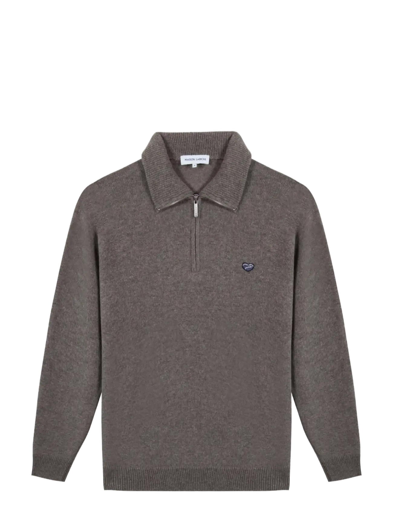 Maison Labiche DELEPINE PATCH COEUR - Clothing - COFFEE / brown