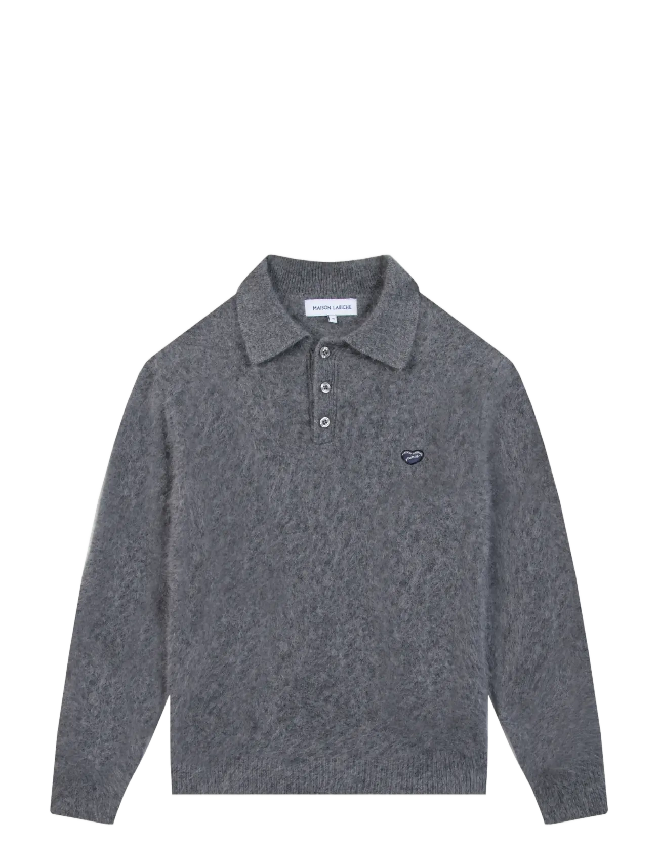 Maison Labiche - ESPEREY MINI PATCH COEUR - dark heather grey - 1