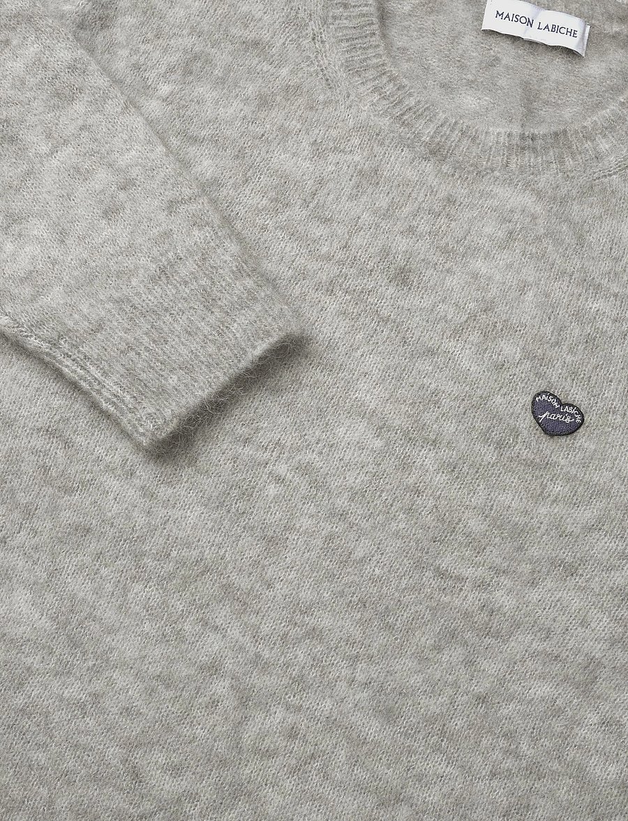 Maison Labiche - GRAND CERF COEUR - round necks - oatmeal beige - 2