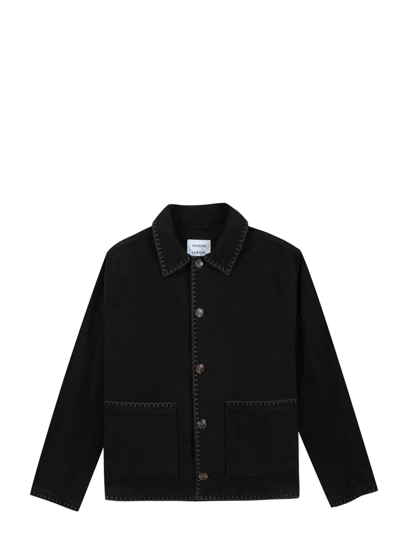 Maison Labiche LEMONNIER BIRDS - Maison Labiche - CARBON WASHED / black