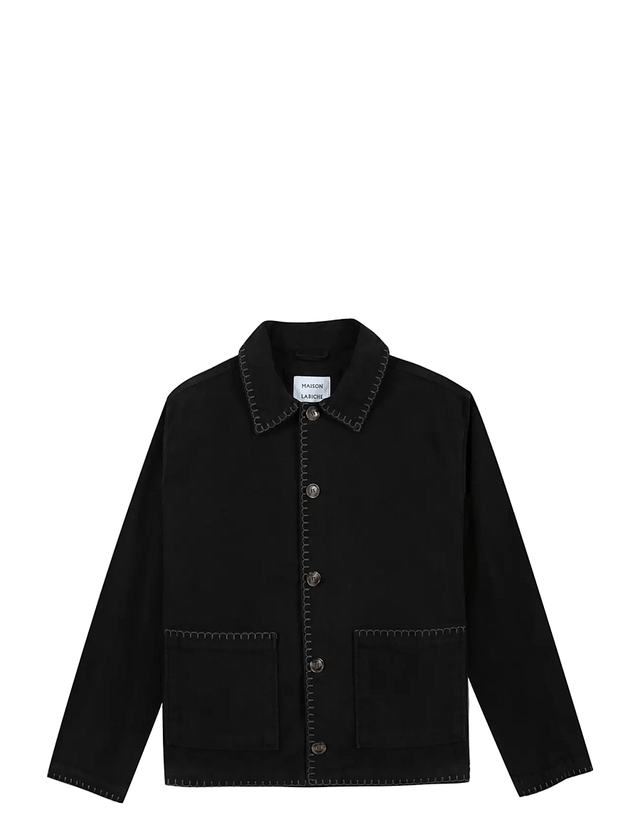 Maison Labiche - LEMONNIER BIRDS - herbstjacken - carbon washed - 0