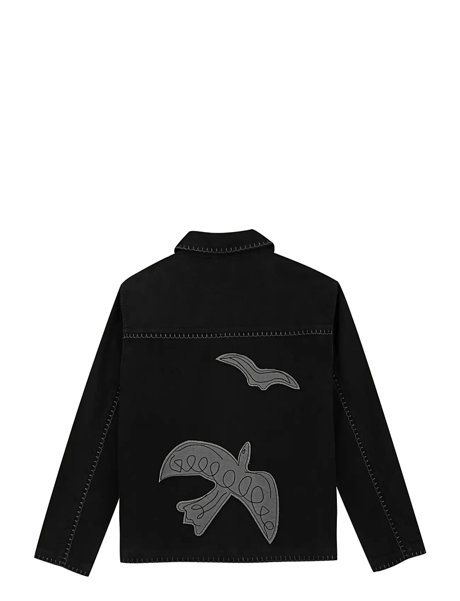 Maison Labiche - LEMONNIER BIRDS - herbstjacken - carbon washed - 1