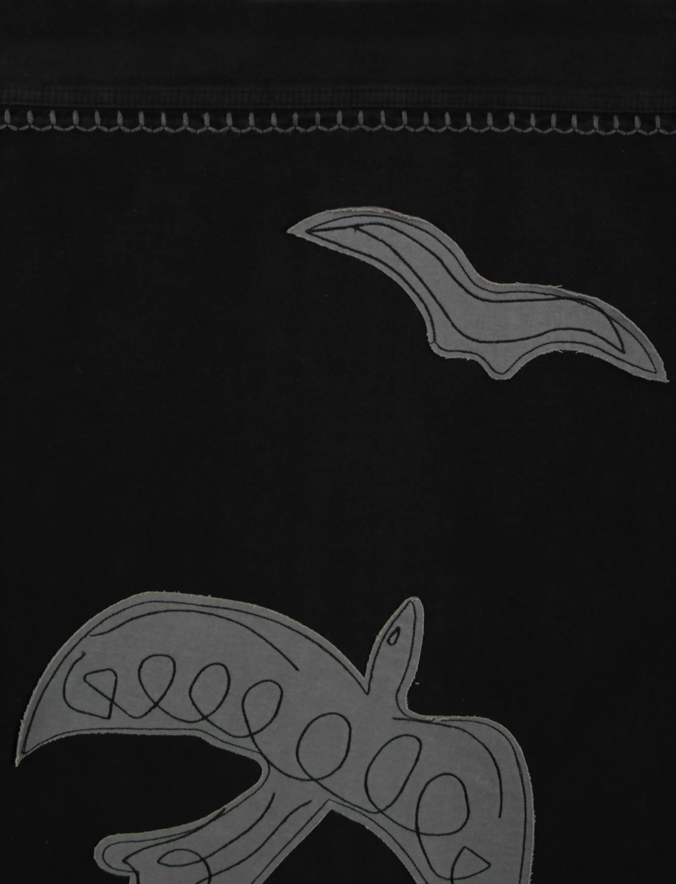 Maison Labiche - LEMONNIER BIRDS - herbstjacken - carbon washed - 3