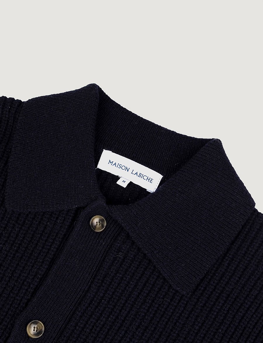 Maison Labiche - LODS NB - strickjacken - midnight blue - 5