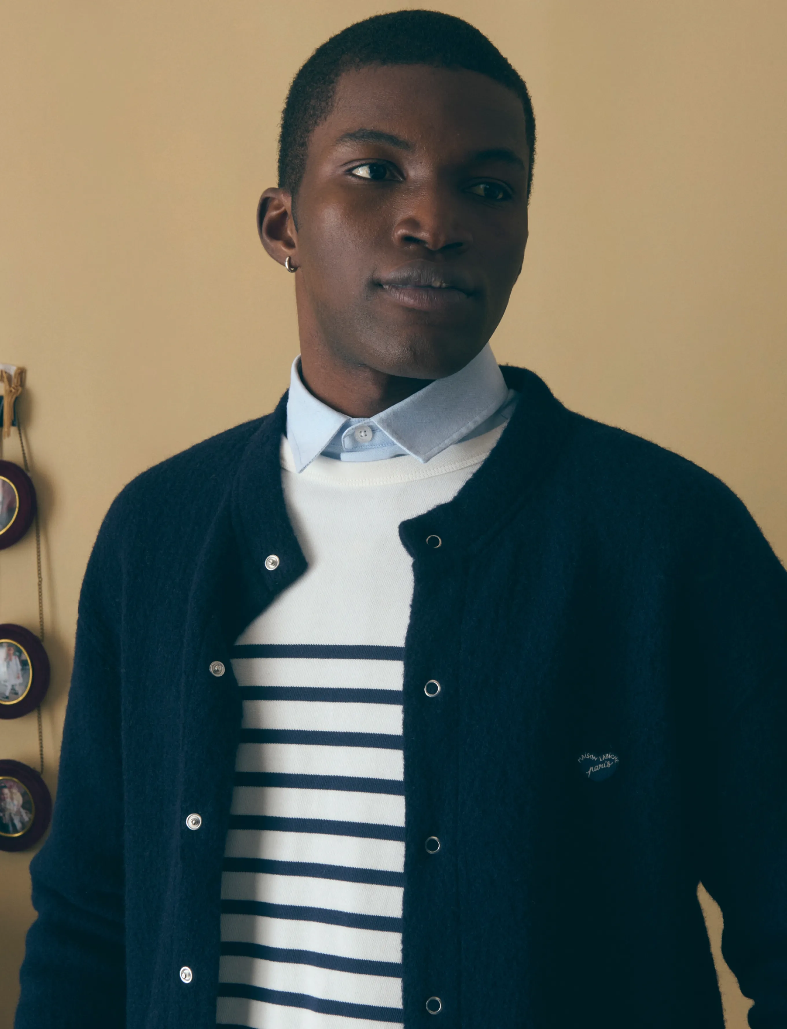 Maison Labiche - MARONITES PATCH COEUR PARIS - ultramarine - 4