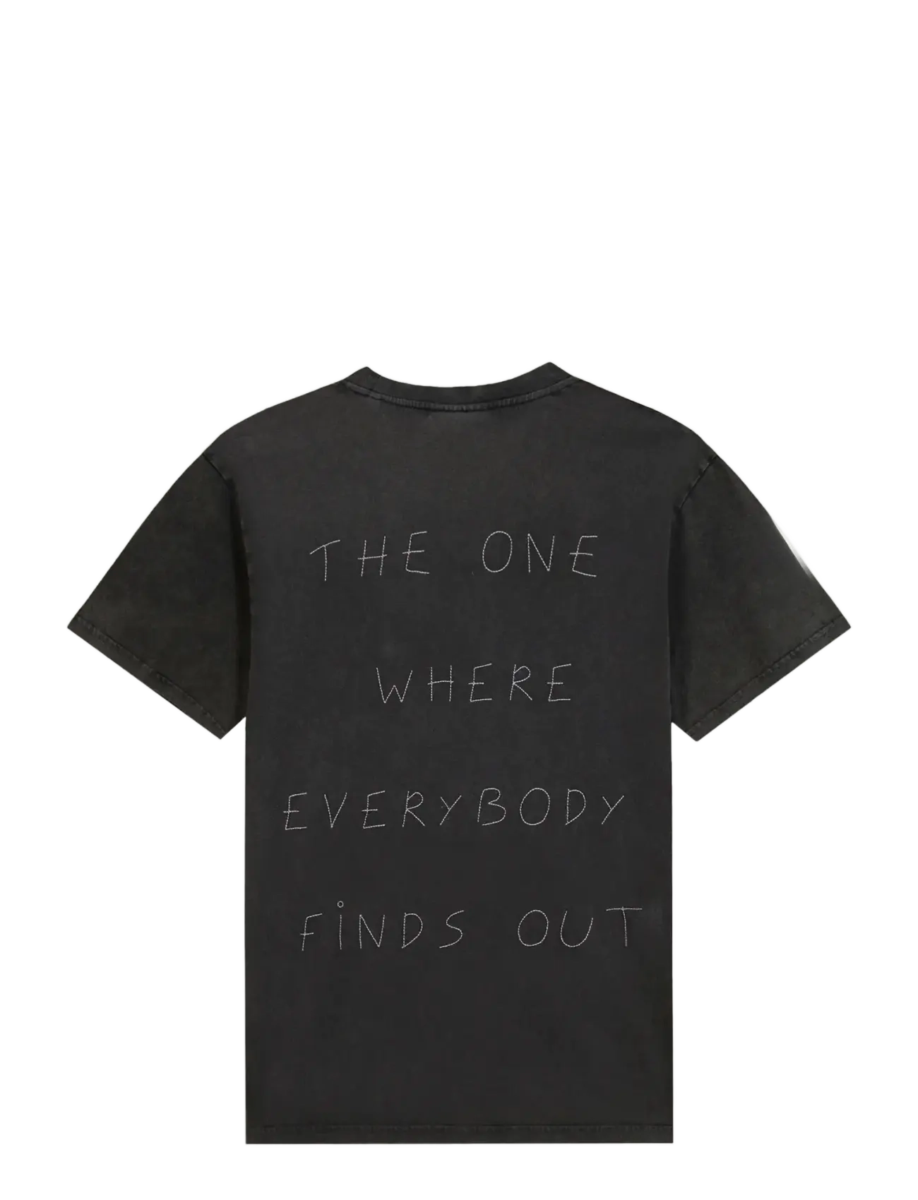 Maison Labiche - PATUREAU CENTRAL PERK /GOTS - t-shirts - carbon washed - 1