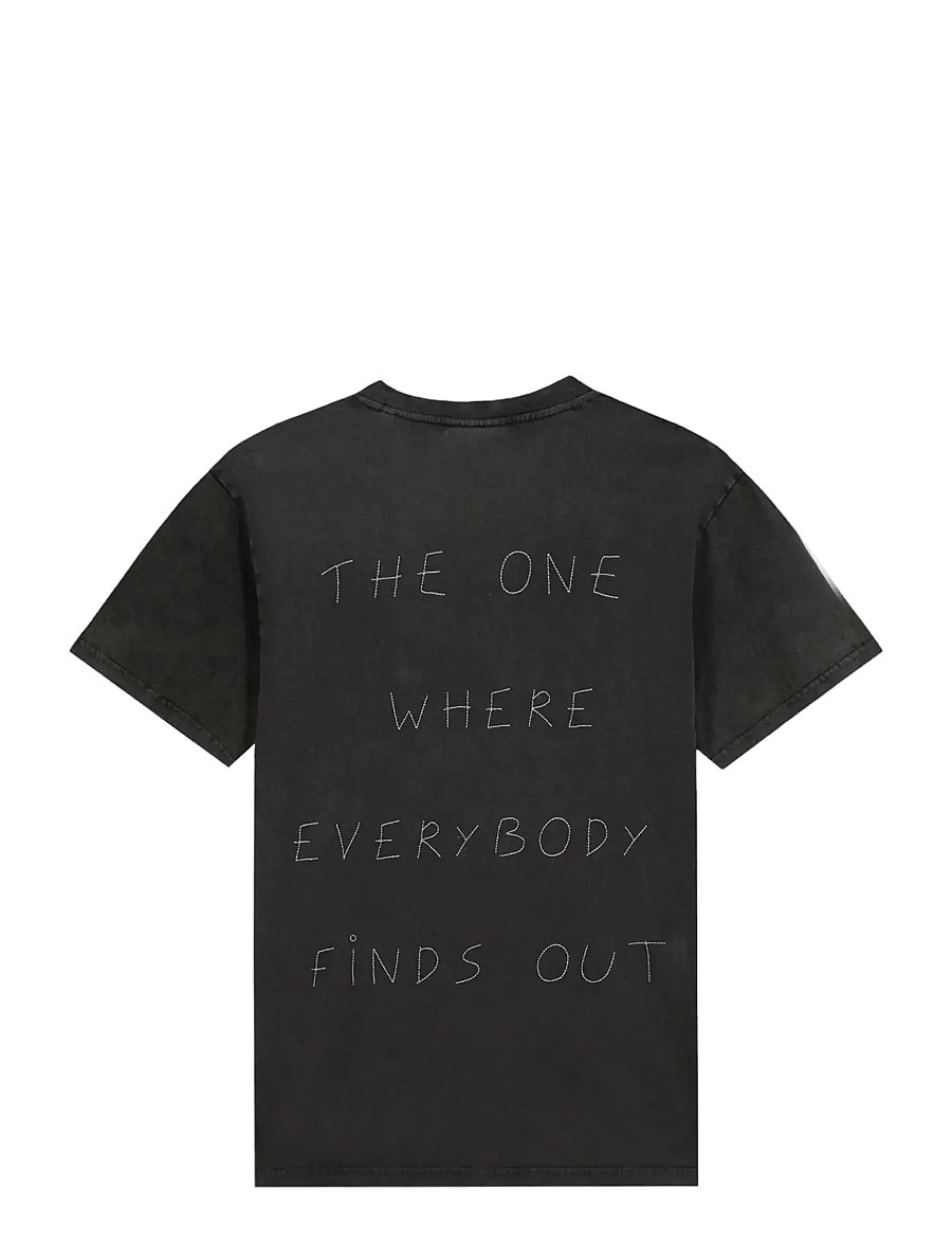Maison Labiche - PATUREAU CENTRAL PERK /GOTS - t-shirts - carbon washed - 1