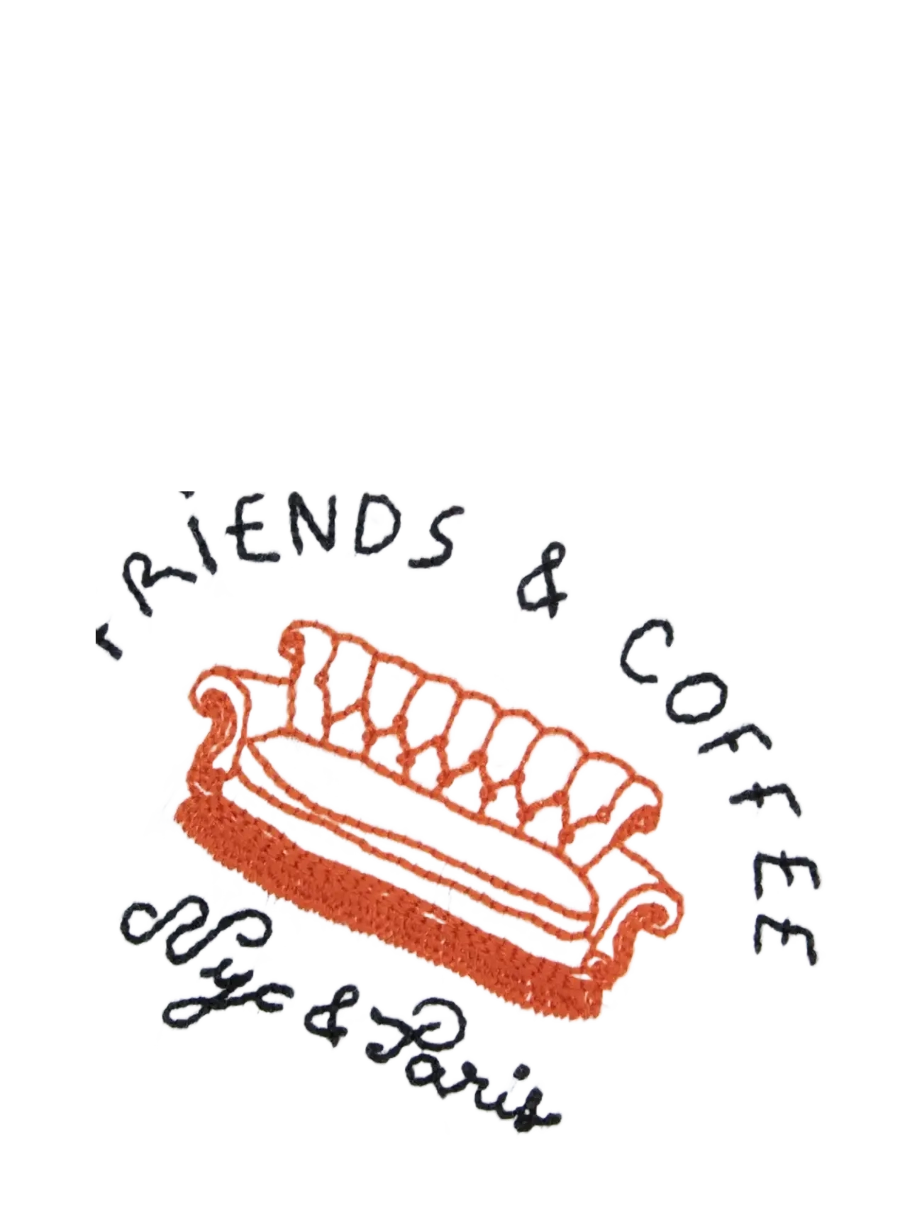 Maison Labiche - PATUREAU FRIENDS & COFFEE/GOTS - t-shirts - white - 2