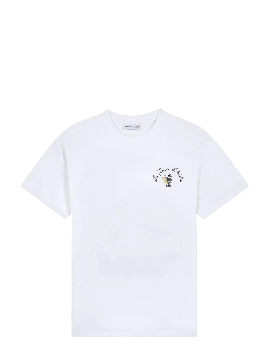 Maison Labiche - PATUREAU LA JAVA LABICHE/ GOTS - kortärmade t-shirts - white - 0