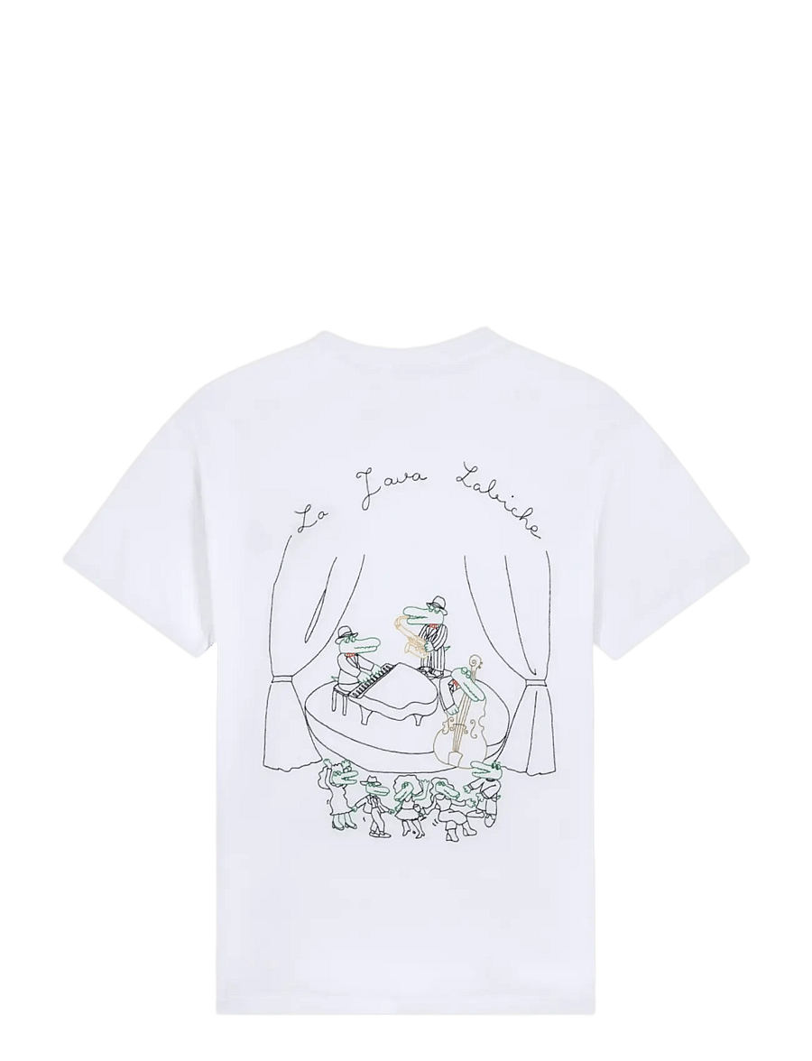 Maison Labiche - PATUREAU LA JAVA LABICHE/ GOTS - kortärmade t-shirts - white - 1