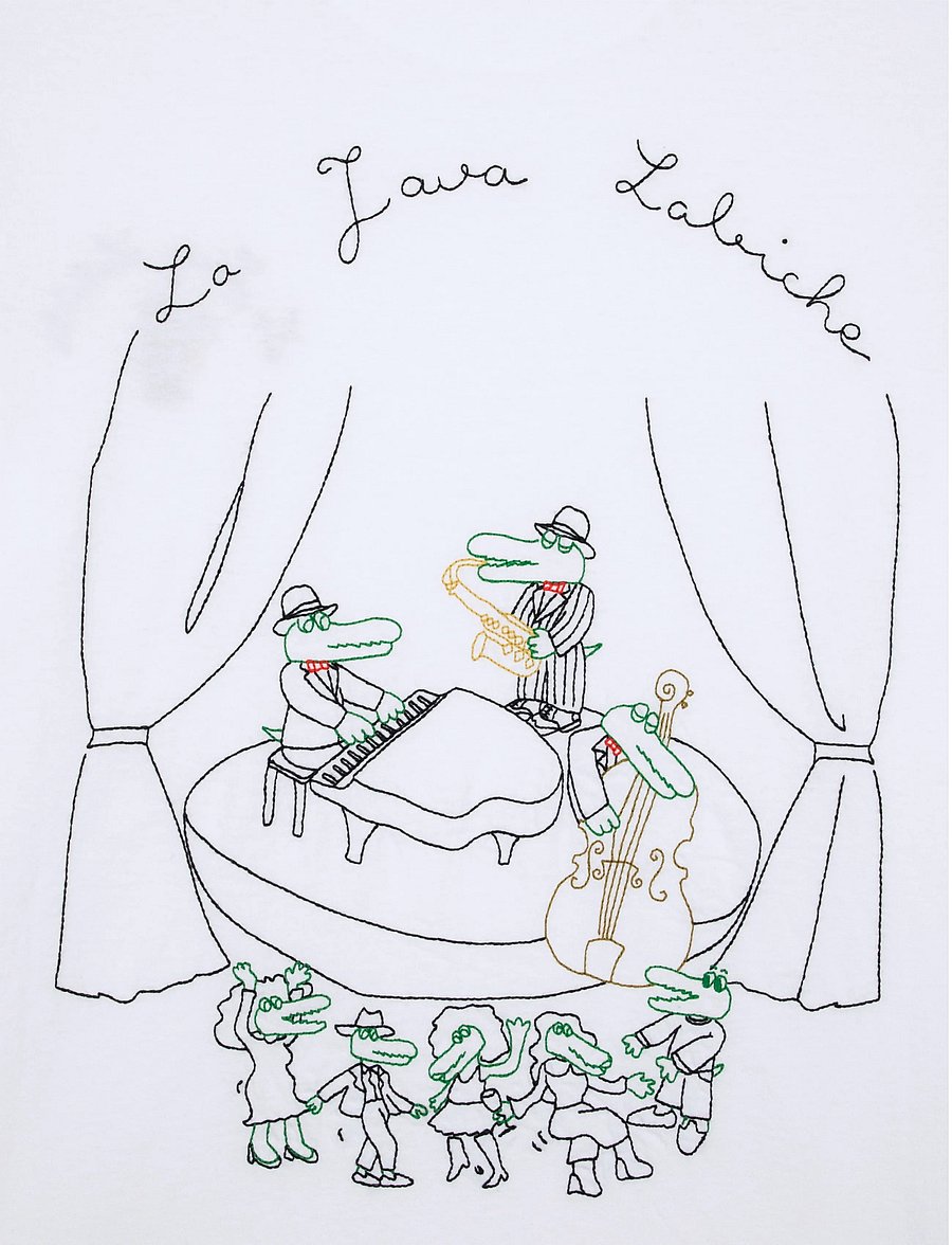 Maison Labiche - PATUREAU LA JAVA LABICHE/ GOTS - kortärmade t-shirts - white - 3