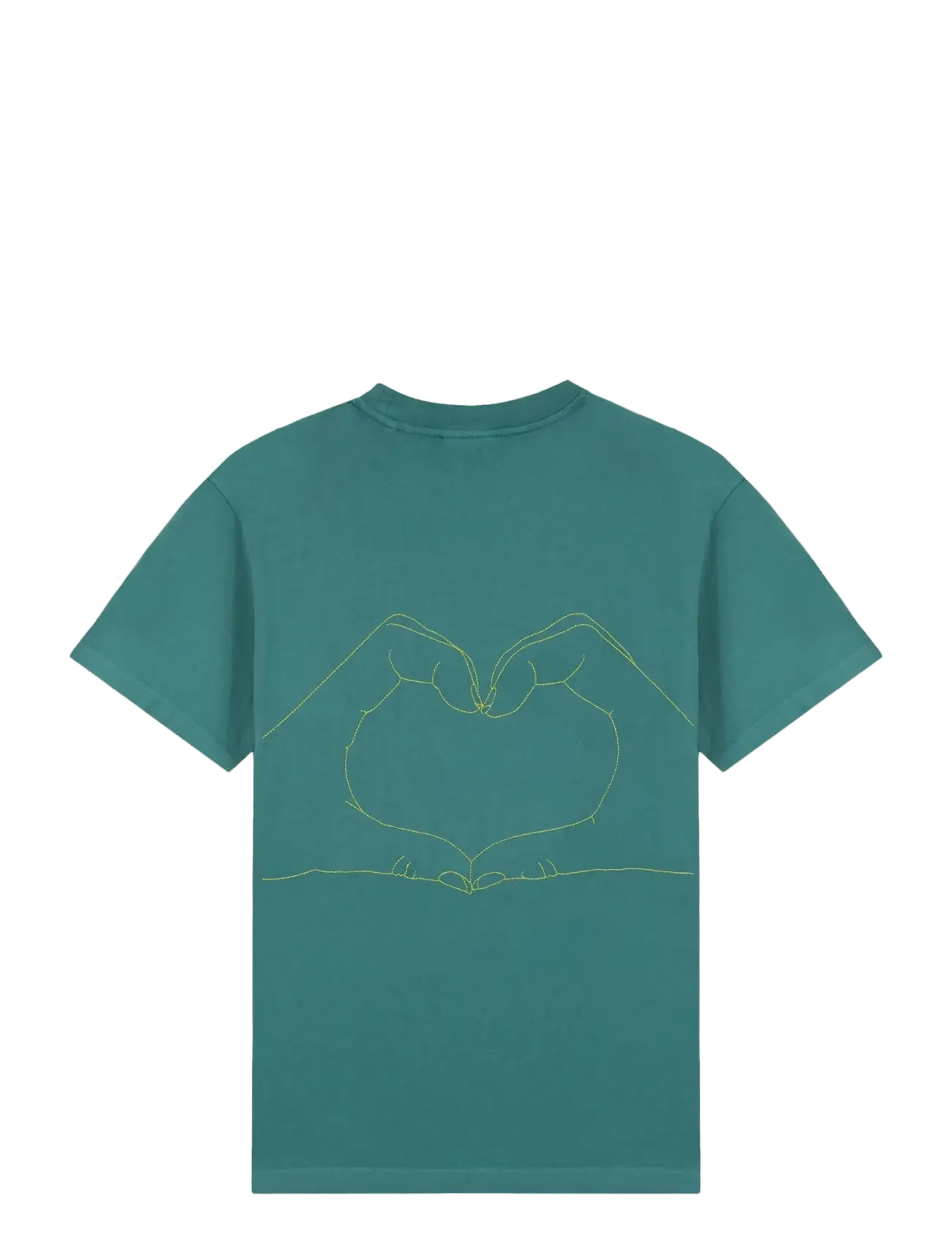 Maison Labiche - PATUREAU JE T'AIME / GOTS - kurzärmelig - sea green washed - 1