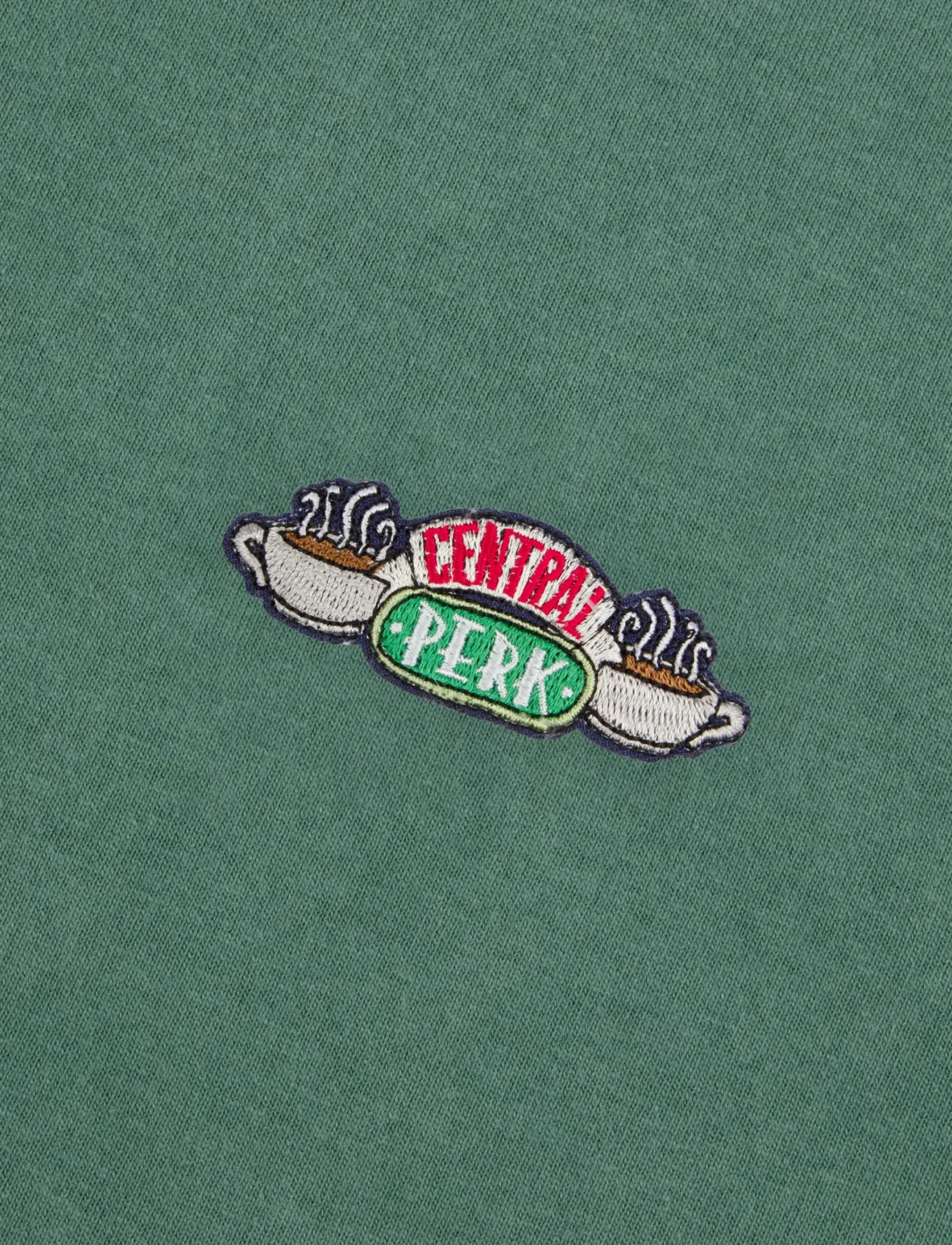 Maison Labiche - PATUREAU CENTRAL PERK /GOTS - t-paidat - friends green washed - 2