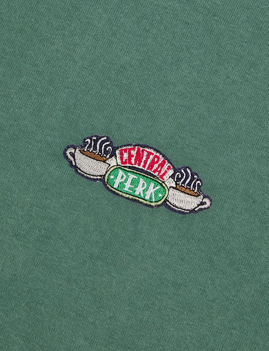 Maison Labiche - PATUREAU CENTRAL PERK /GOTS - t-paidat - friends green washed - 2