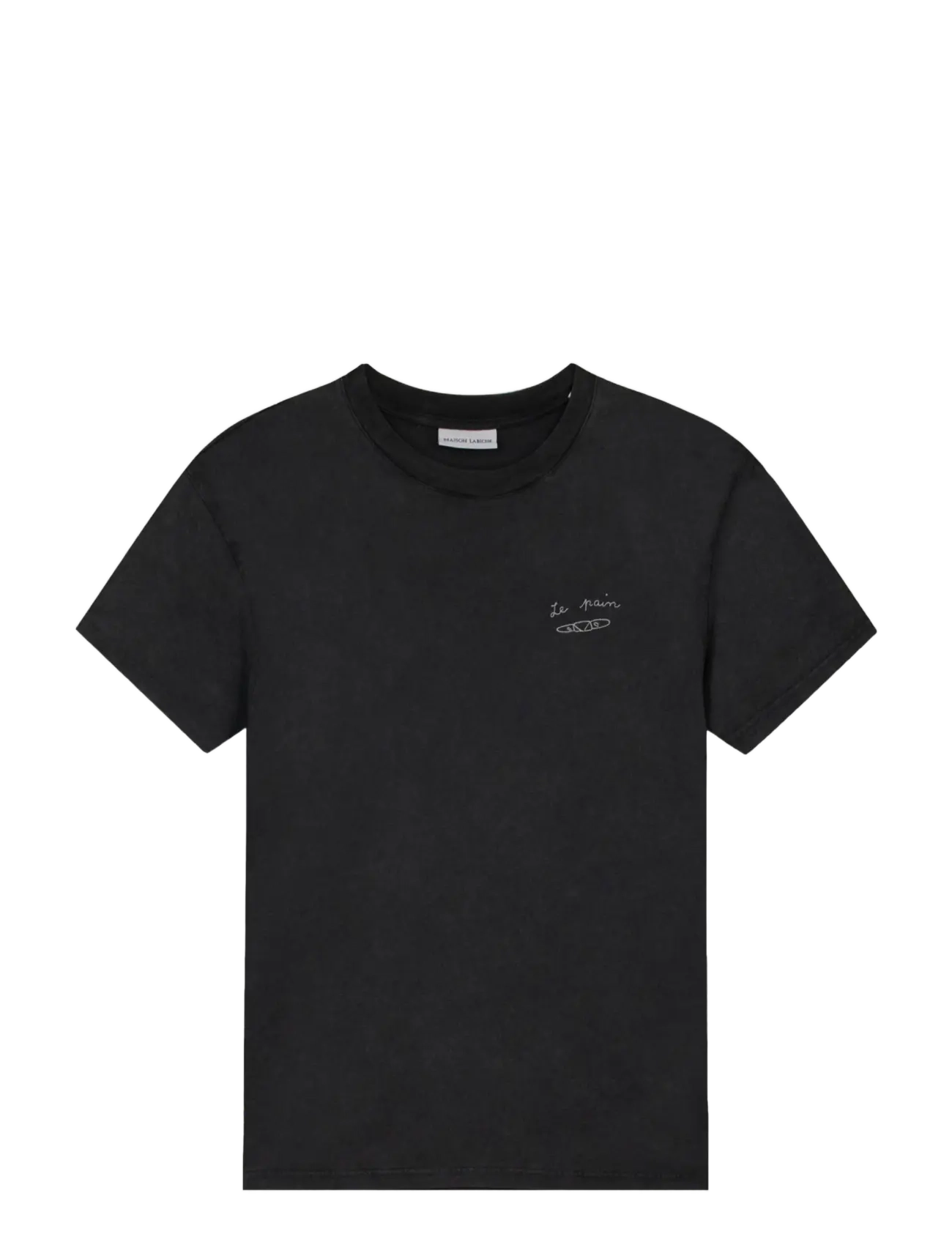 Maison Labiche POPINCOURT LE PAIN / GOTS - Clothing - CARBON WASHED / black