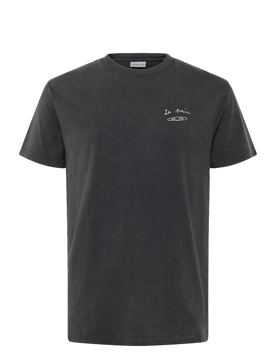 Maison Labiche - POPINCOURT LE PAIN / GOTS - kortærmede t-shirts - carbon washed - 1