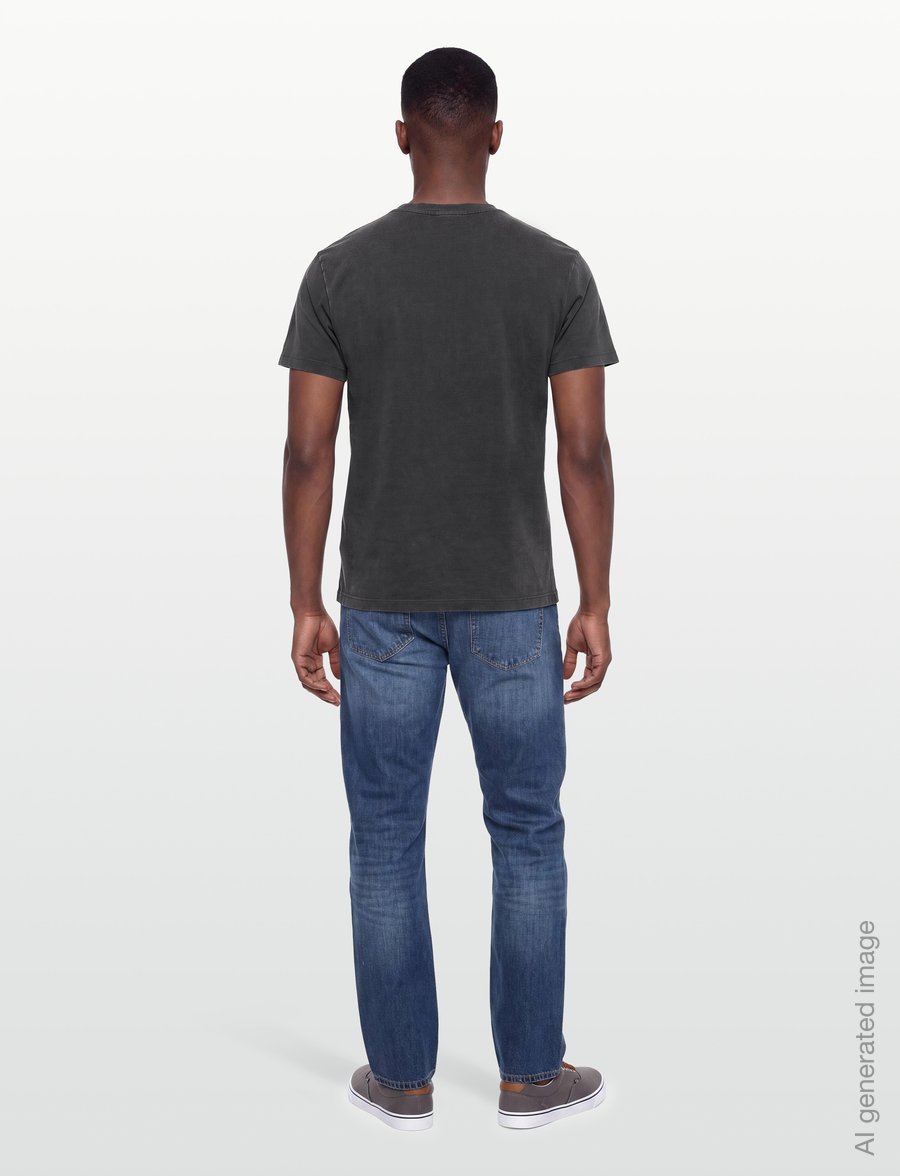 Maison Labiche - POPINCOURT LE PAIN / GOTS - kortærmede t-shirts - carbon washed - 4