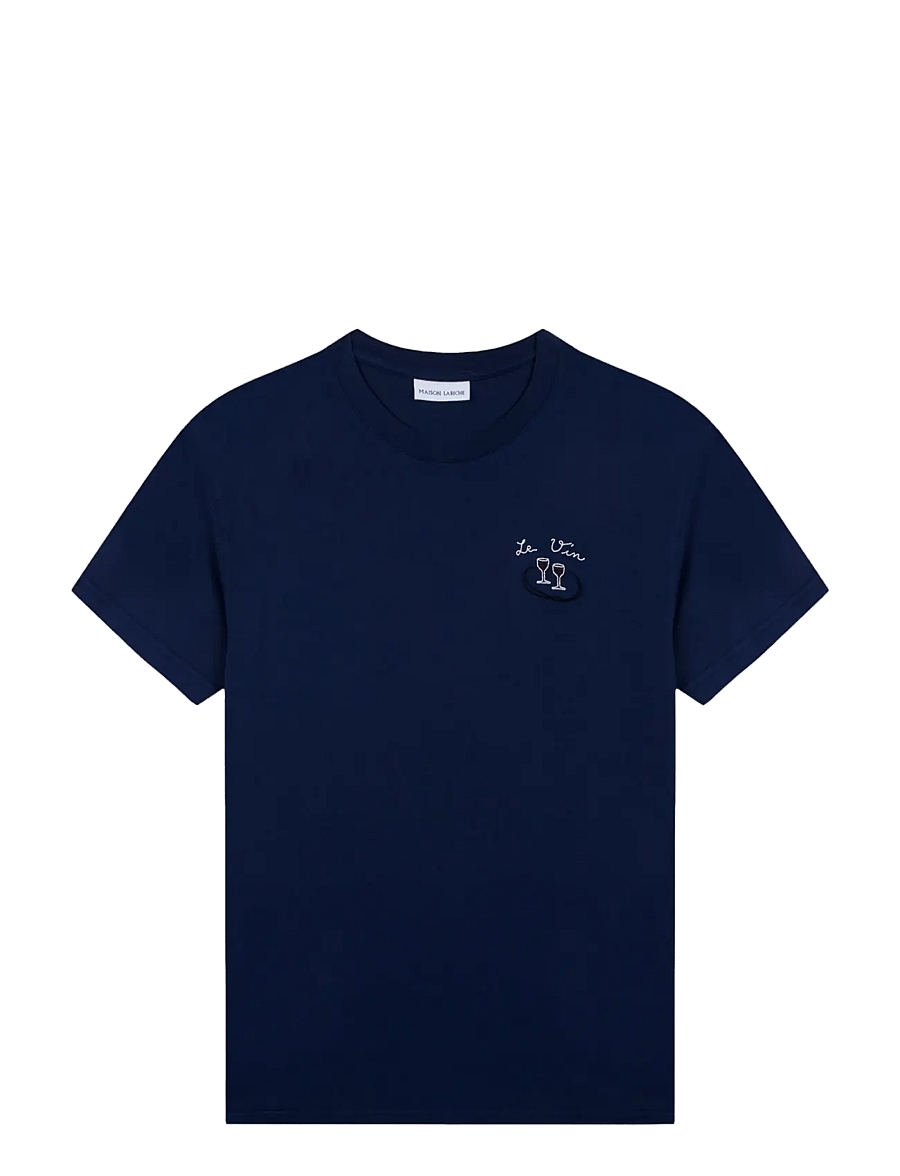 Maison Labiche - POPINCOURT LE VIN / GOTS - kortärmade t-shirts - navy - 0