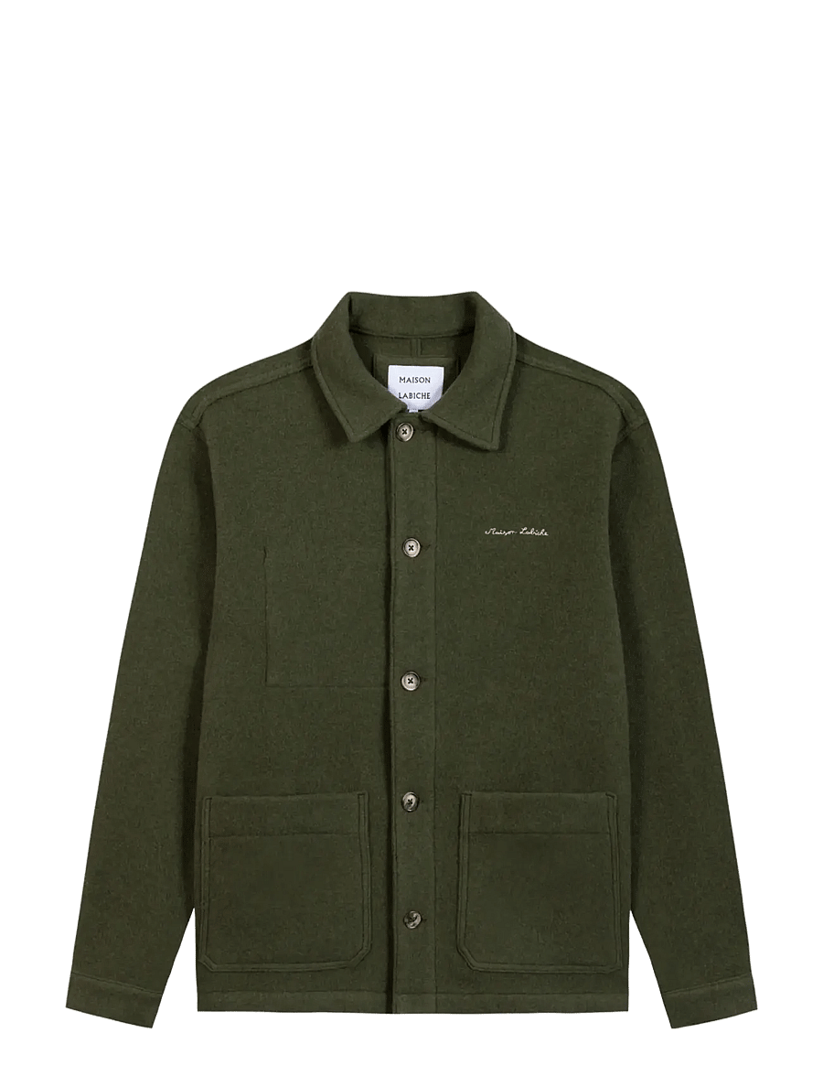 Maison Labiche - SEBASTO MAISON LABICHE - jacken - wool camo green - 1