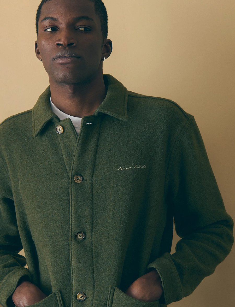 Maison Labiche - SEBASTO MAISON LABICHE - jacken - wool camo green - 4