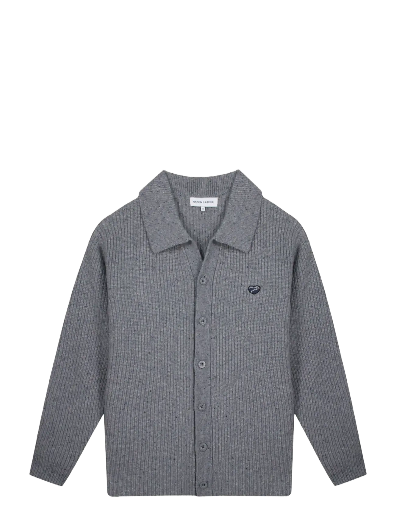 Maison Labiche TOULLIER PATCH COEUR - Streetwear - LIGHT HEATHER GREY / grey