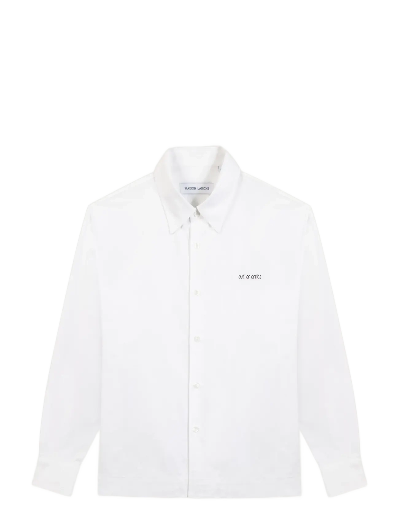 Maison Labiche - VARIZE OUT OF OFFICE - casual skjortor - oxford white - 1