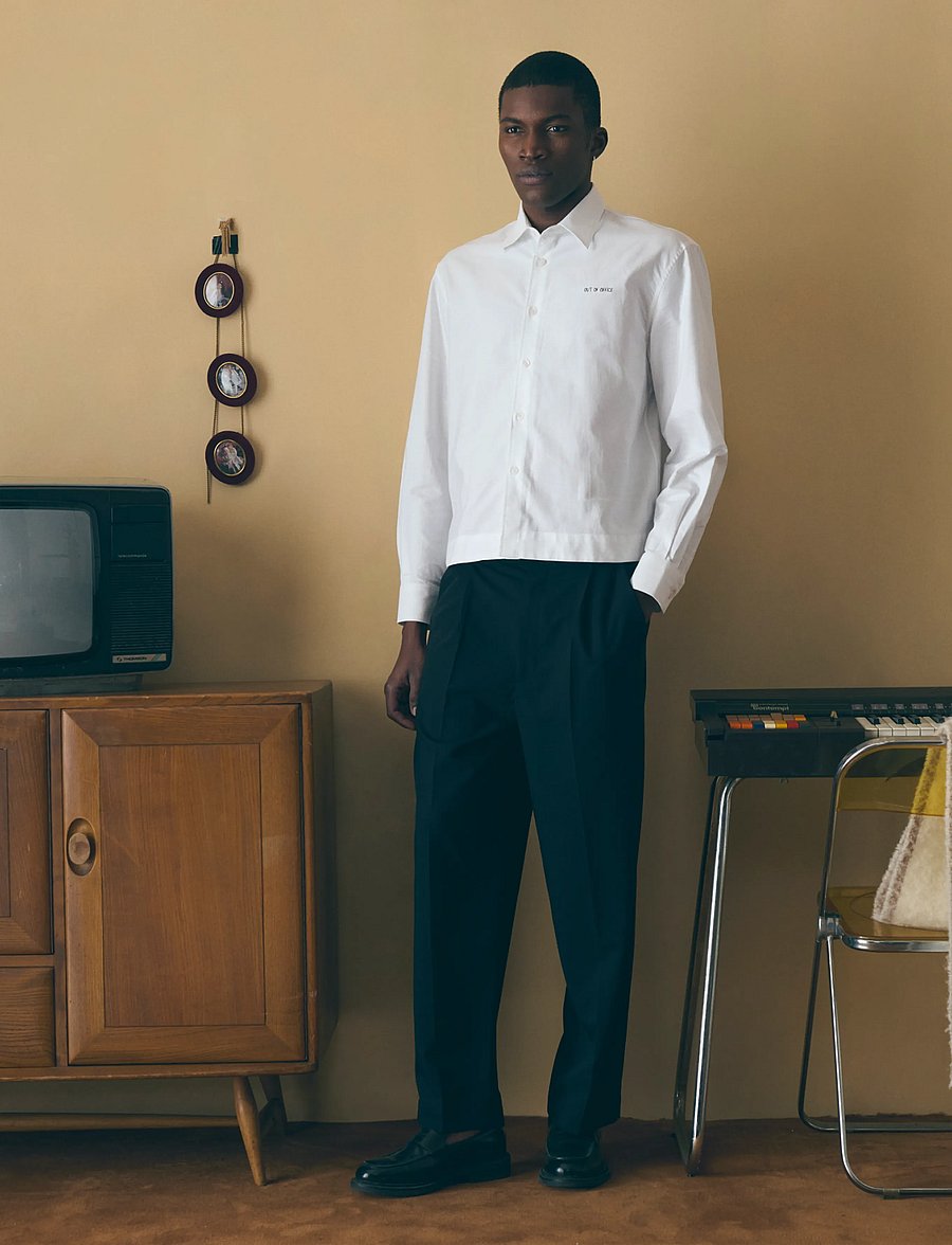 Maison Labiche - VARIZE OUT OF OFFICE - vabaajasärgid - oxford white - 0