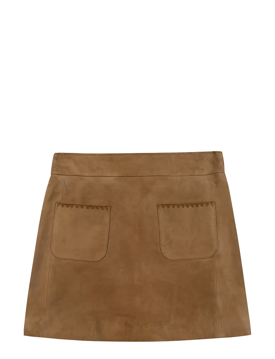 Maison Labiche - ASNIER LEATHER - skinnkjolar - natural leather - 1