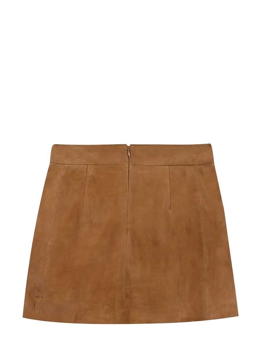 Maison Labiche - ASNIER LEATHER - skinnkjolar - natural leather - 2