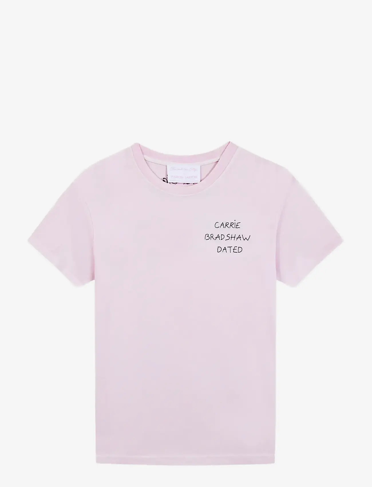 Maison Labiche - BAINVILLE CARRIE DATED /GOTS - t-shirts - city pink washed - 0