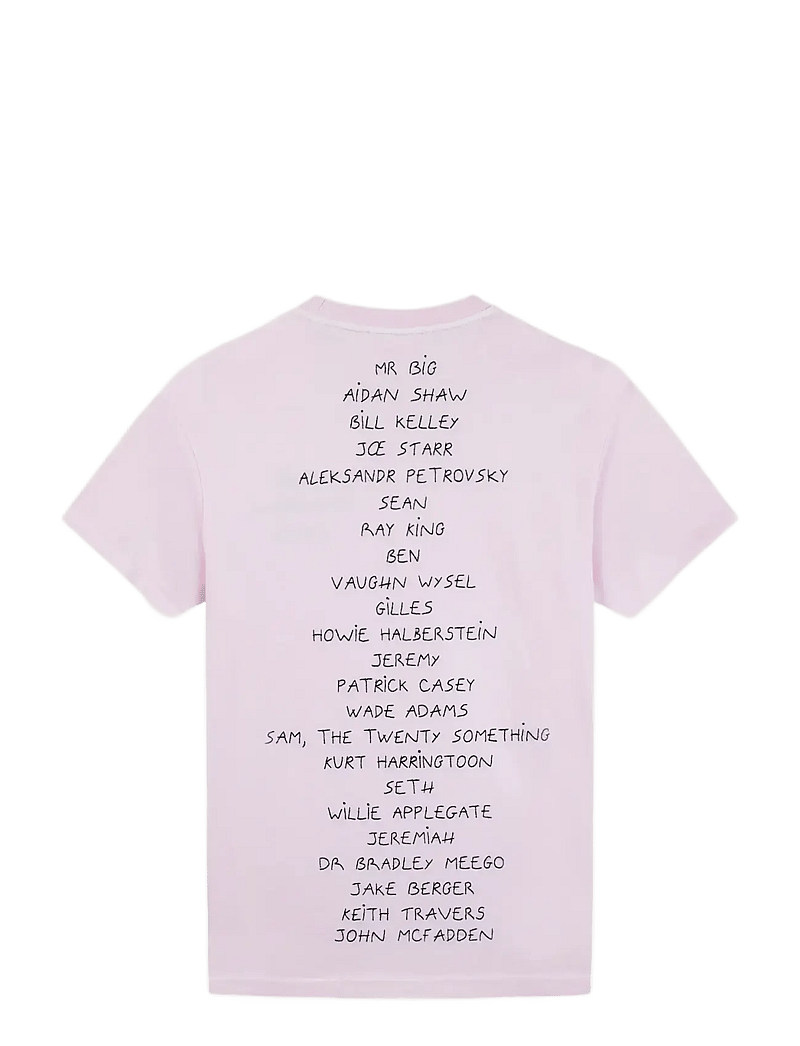 Maison Labiche - BAINVILLE CARRIE DATED /GOTS - t-shirts - city pink washed - 1