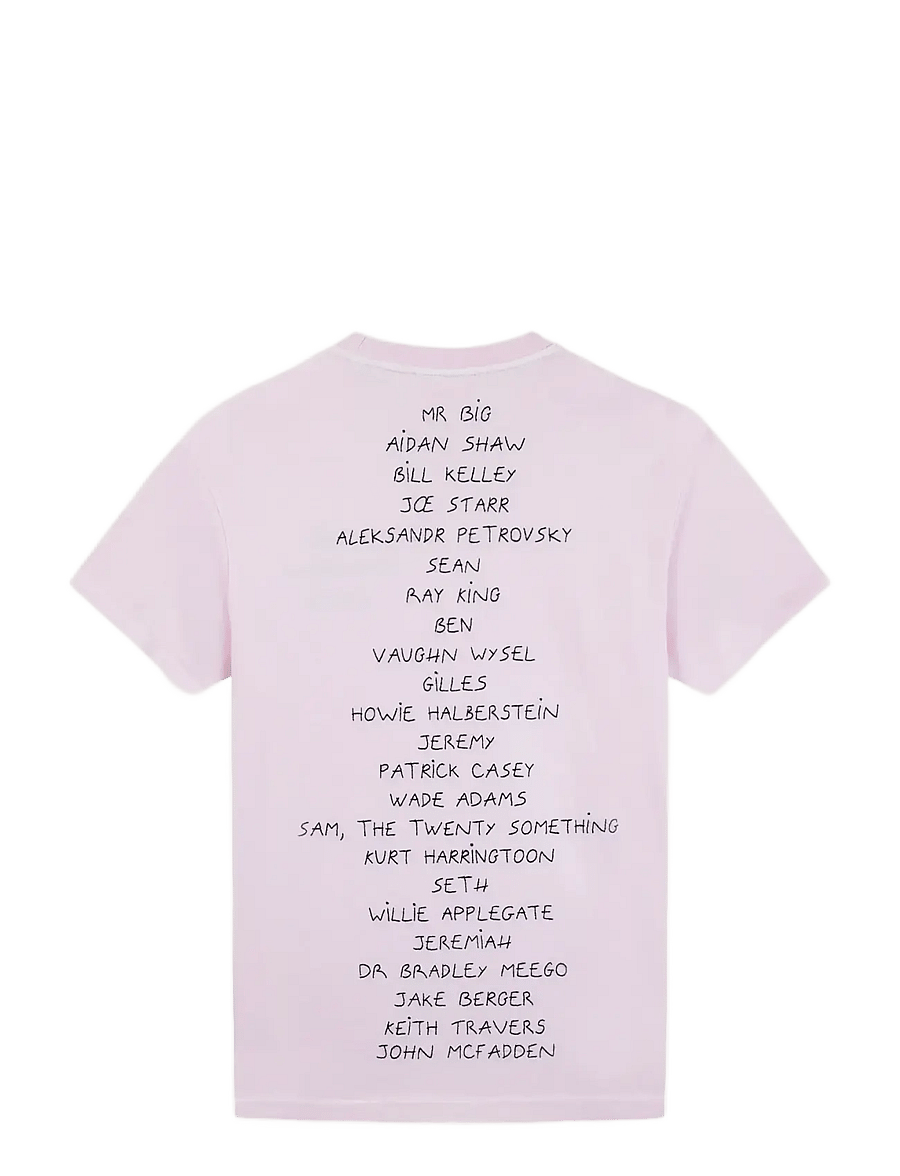 Maison Labiche - BAINVILLE CARRIE DATED /GOTS - t-shirts - city pink washed - 1