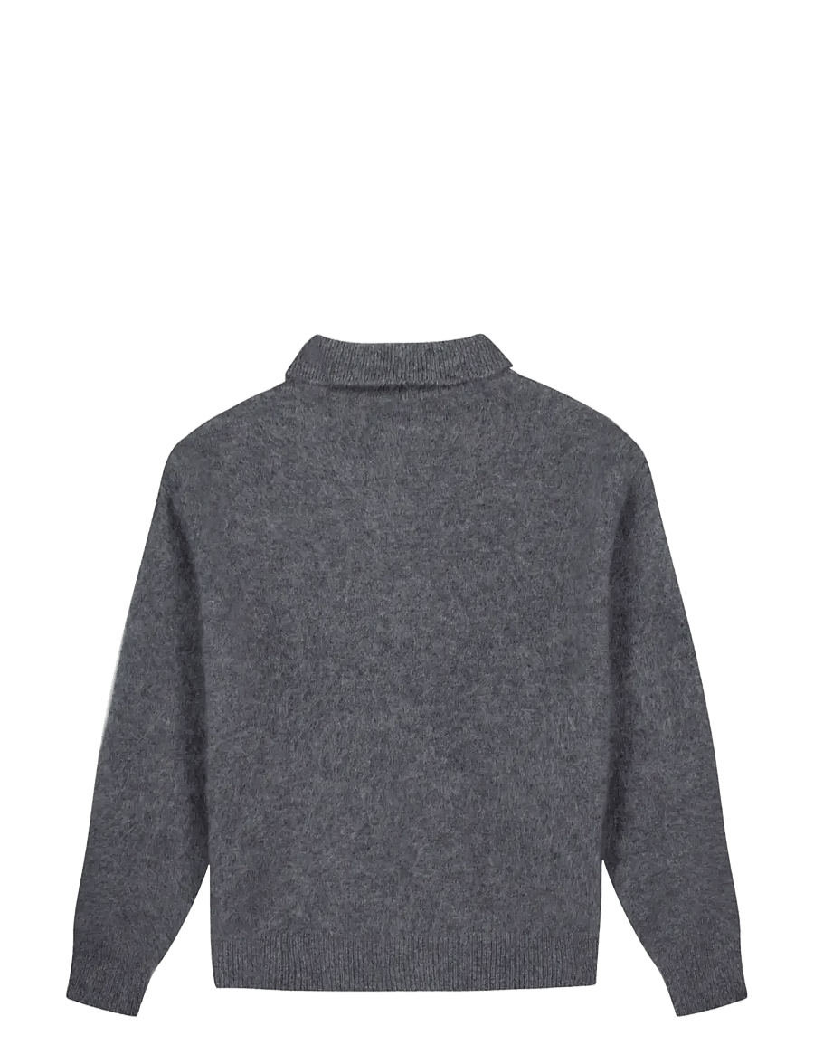 Maison Labiche - BRAZZA I LOVE LA VIE - dark heather grey - 2