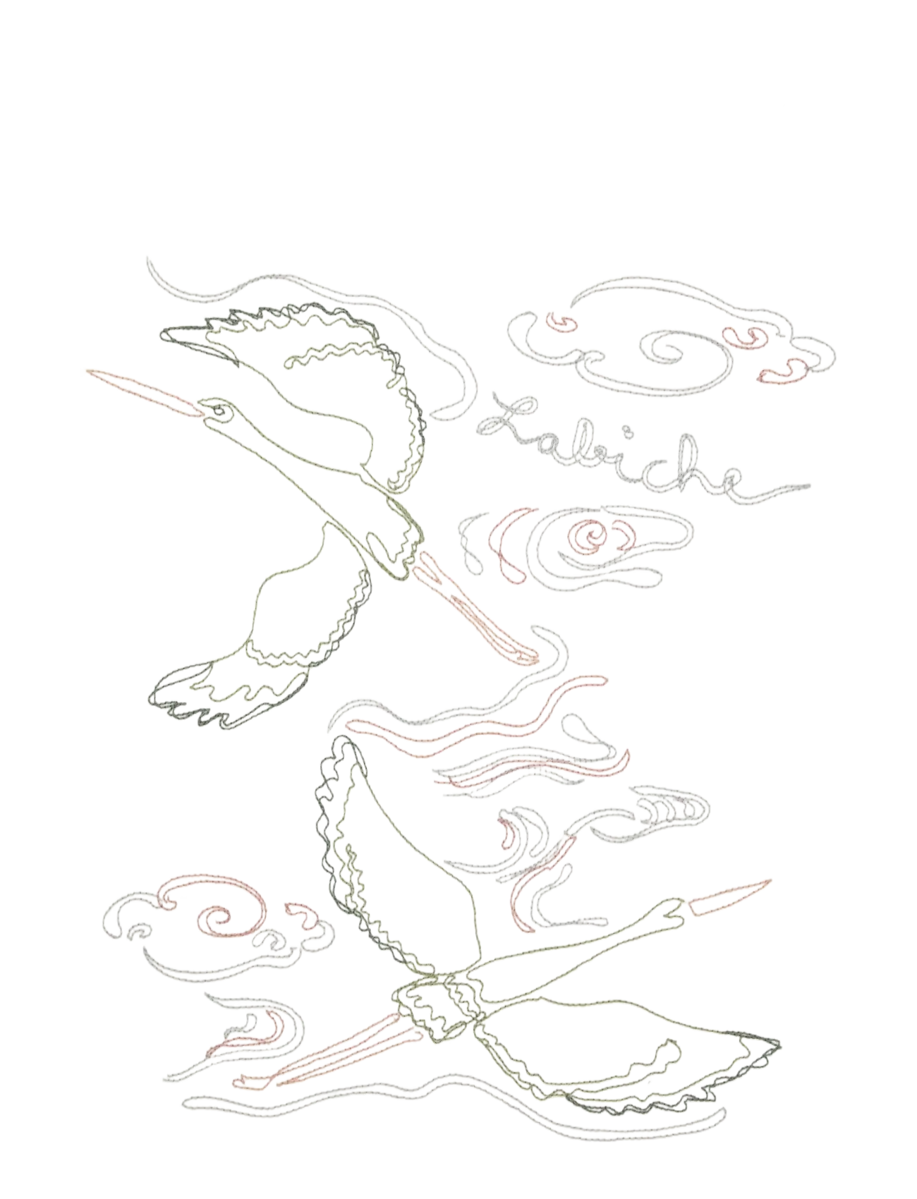 Maison Labiche - MANHES OISEAUX LABICHE /GOTS - ivory - 3