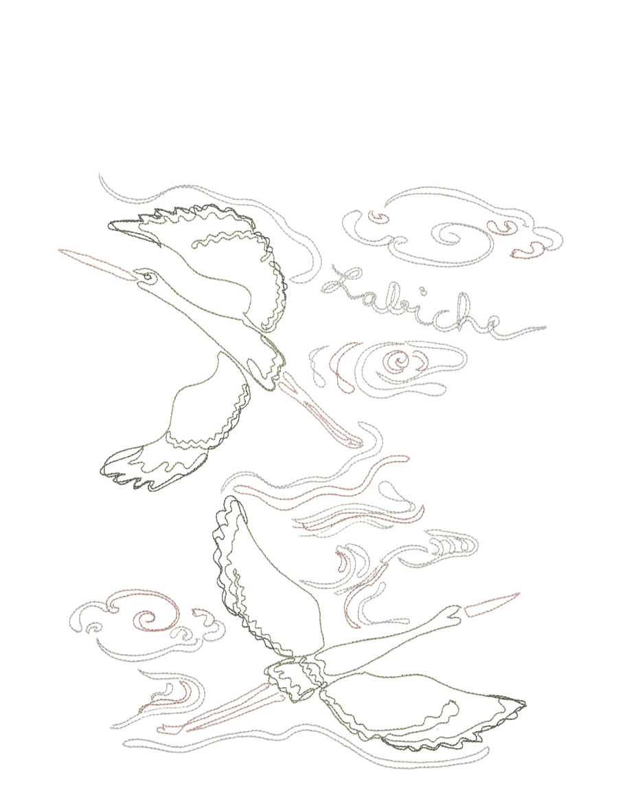 Maison Labiche - MANHES OISEAUX LABICHE /GOTS - ivory - 3