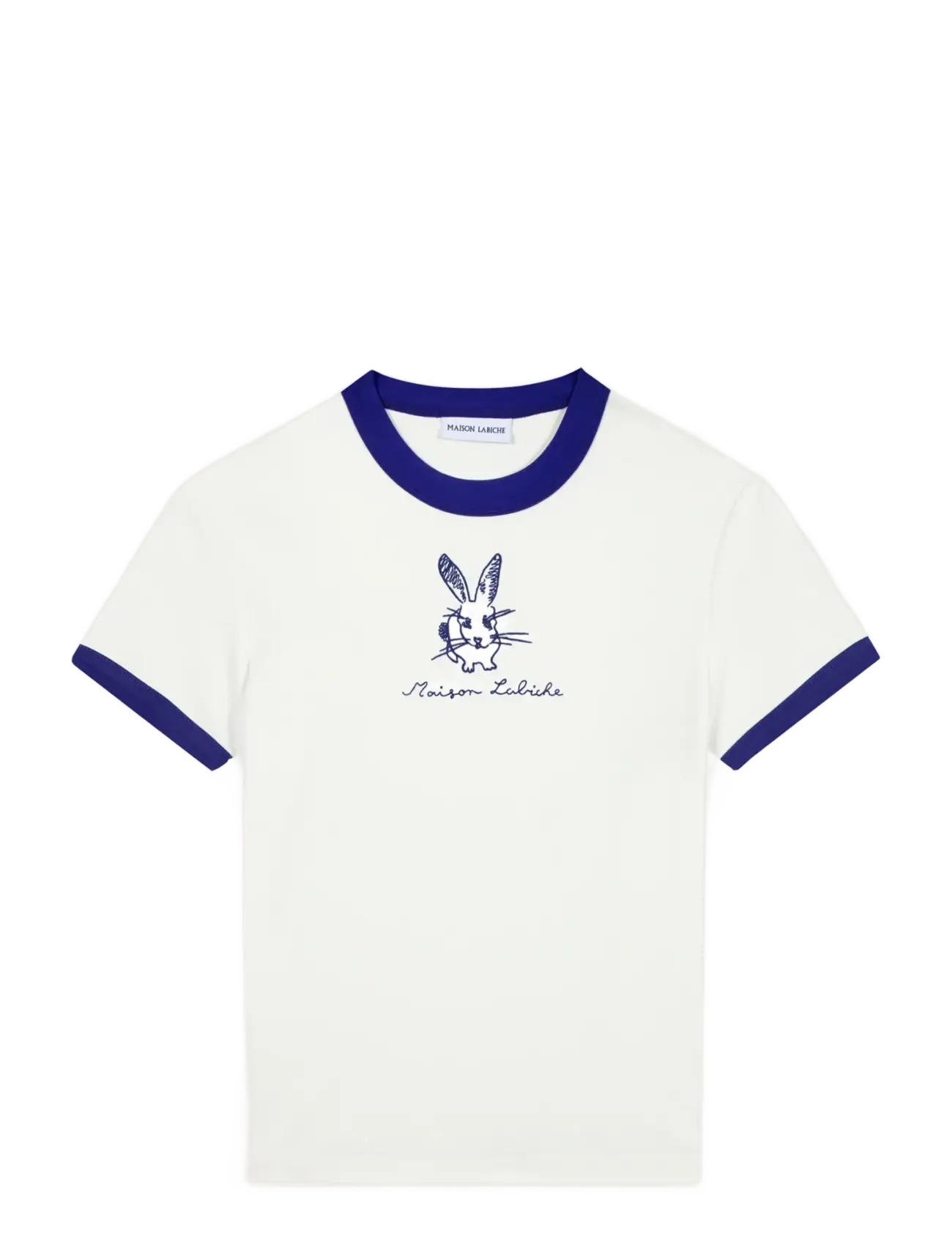 Maison Labiche Montherlant Lapin Mlb/ Gots, XL, T-shirts & Oberteile, Creme - Short-sleeved, Frauen