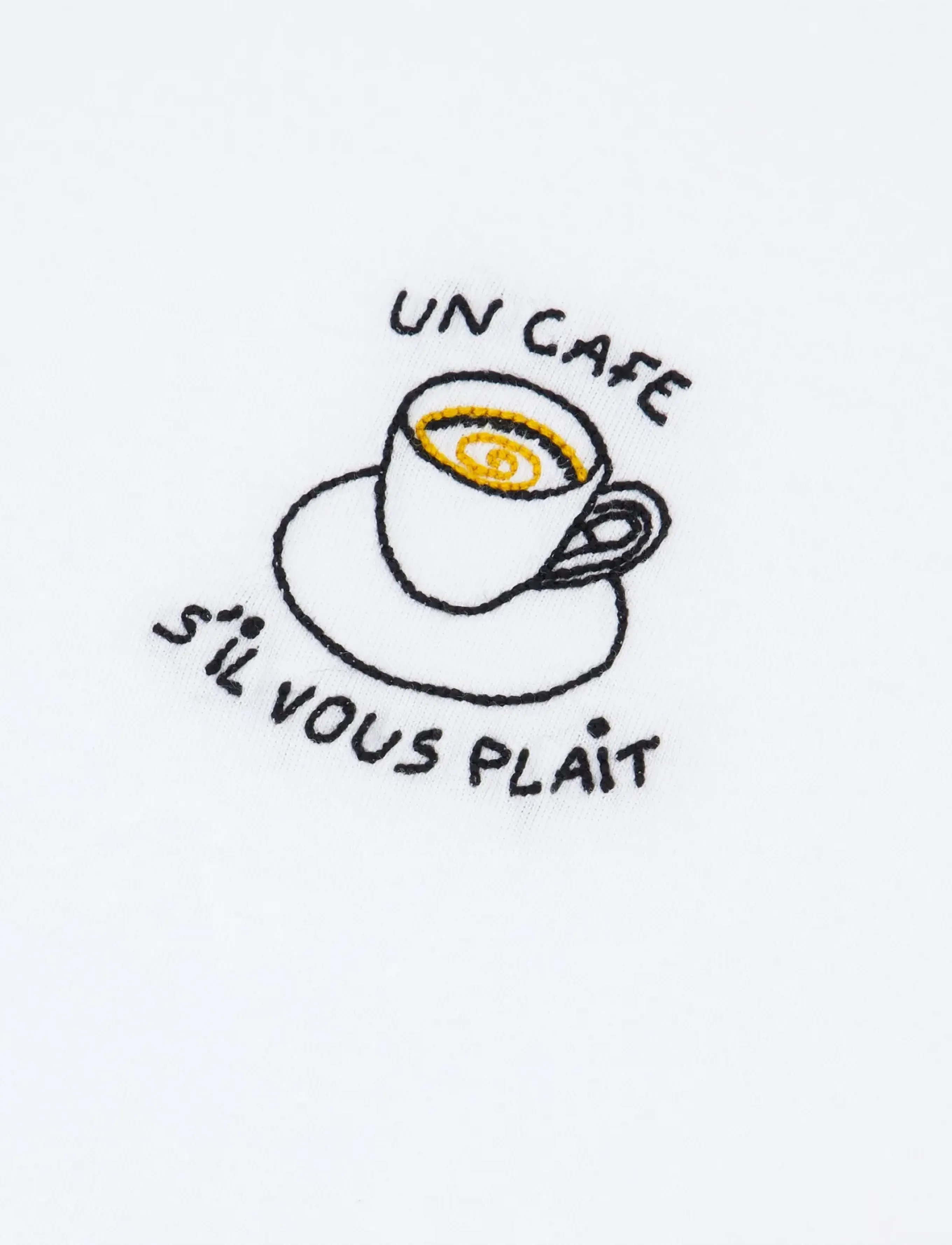 Maison Labiche - POPINCOURT UN CAFE SVP / GOTS - white - 2