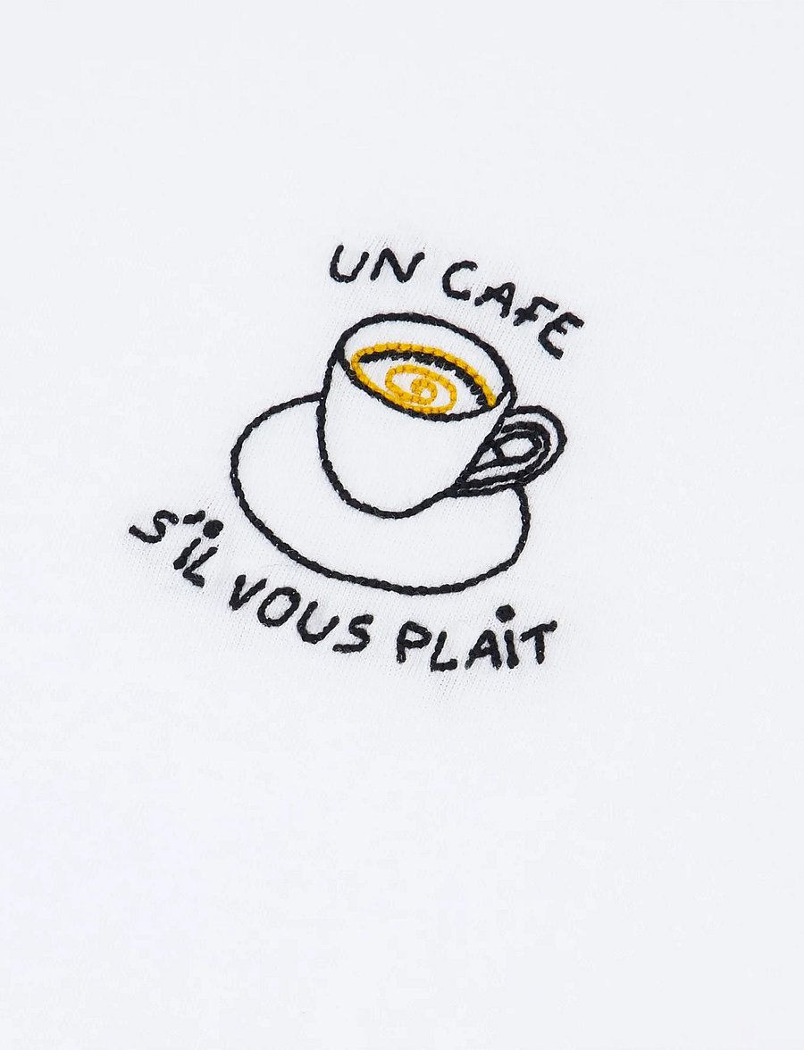 Maison Labiche - POPINCOURT UN CAFE SVP / GOTS - white - 2