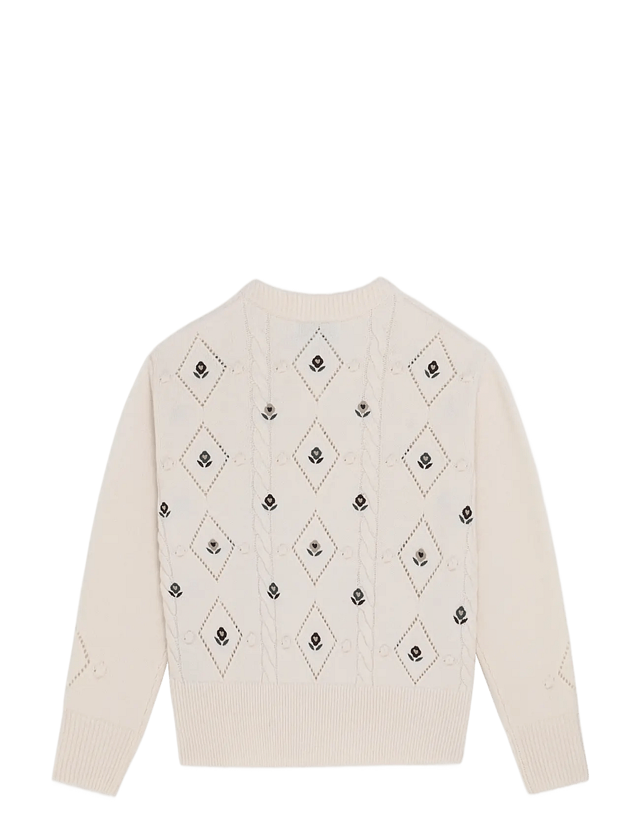 Maison Labiche - SCHLEFFER GRAHIC - cardigans - off white - 2