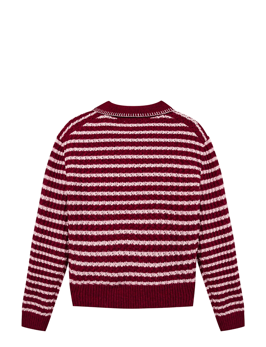 Maison Labiche - SIBELLE MINI PATCH COEUR - wine english pink - 2