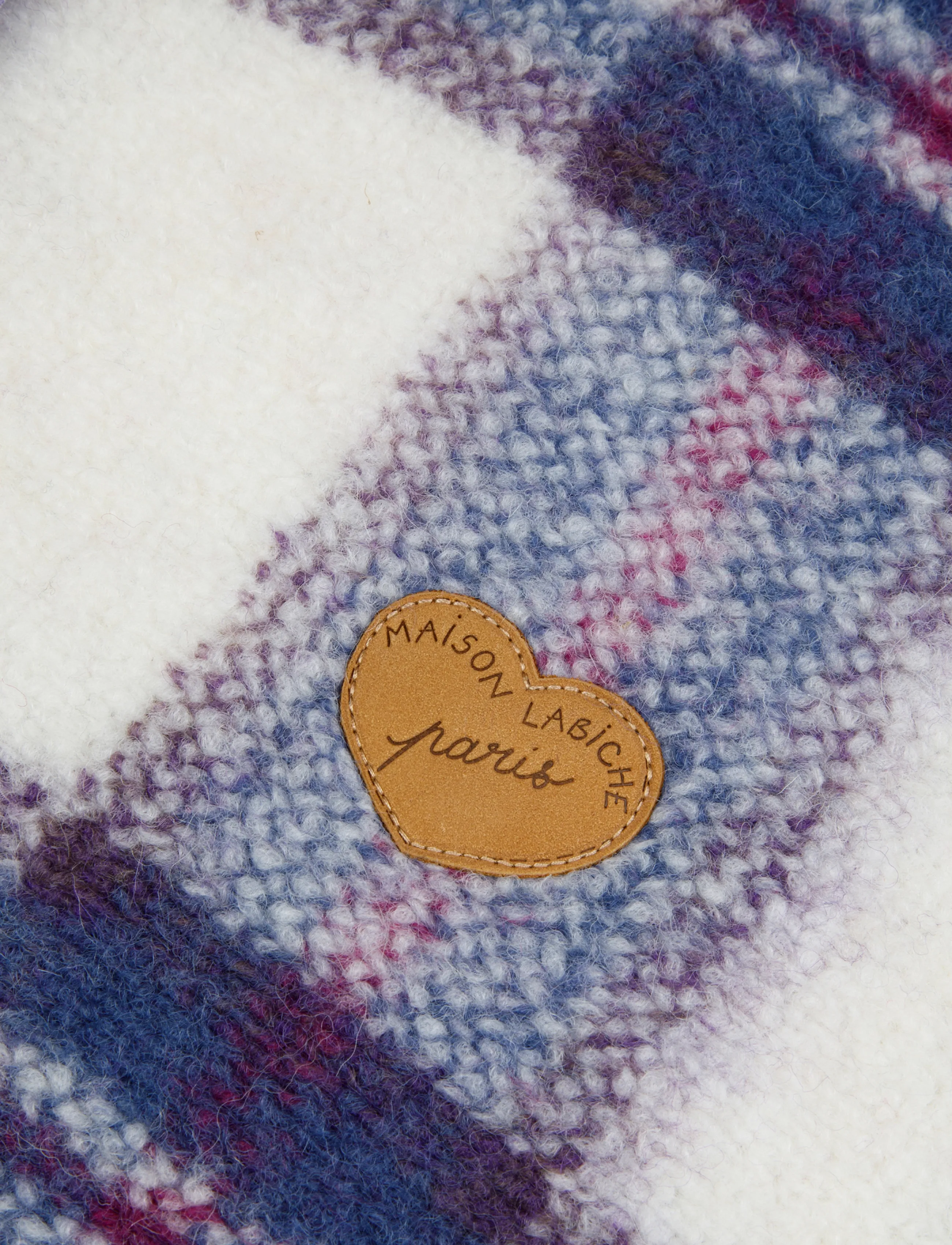 Maison Labiche - STEMLER COEUR - off white plaid - 2