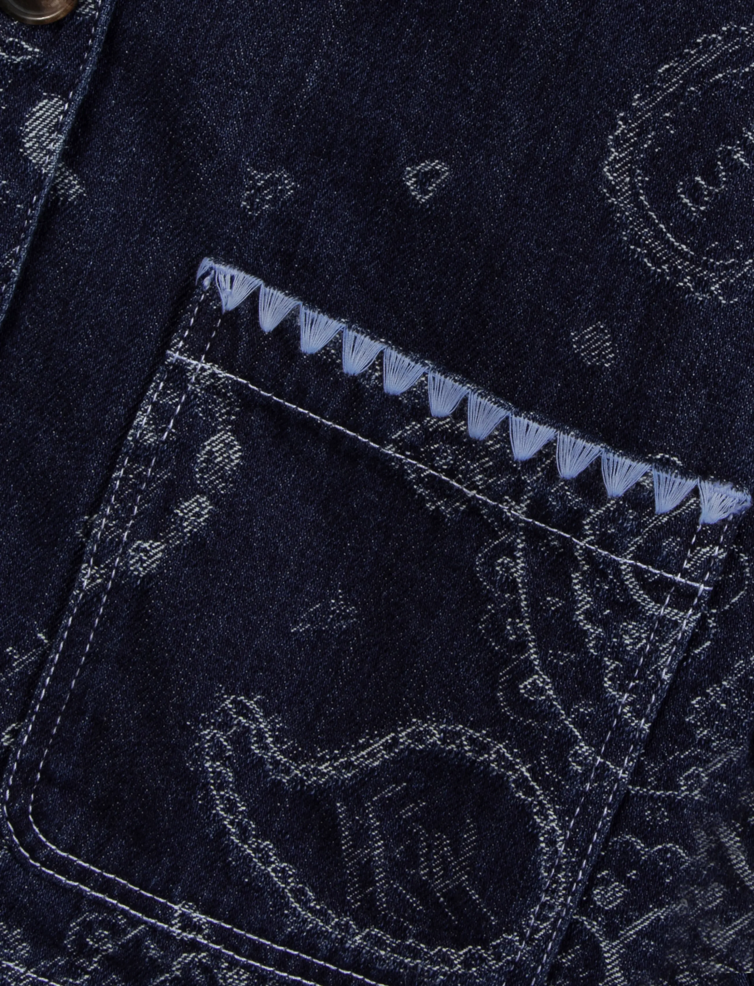 Maison Labiche - THURE BANDANA - dark navy bandana - 5