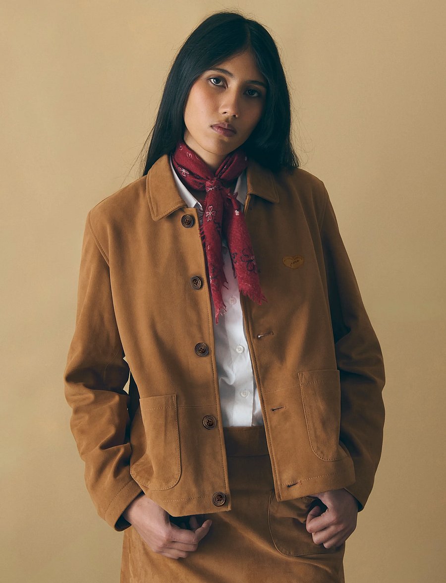 Maison Labiche - THURE DREAM BIRDS - frühlingsjacken - natural leather - 4