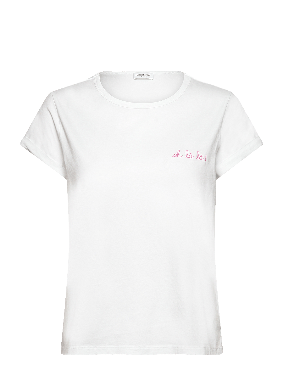 Maison Labiche - POITOU OH LA LA/GOTS - t-shirts - white - 0