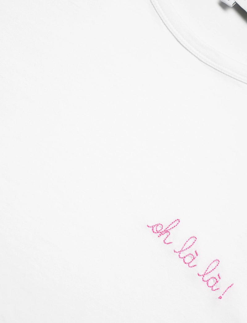 Maison Labiche - POITOU OH LA LA/GOTS - t-särgid - white - 2