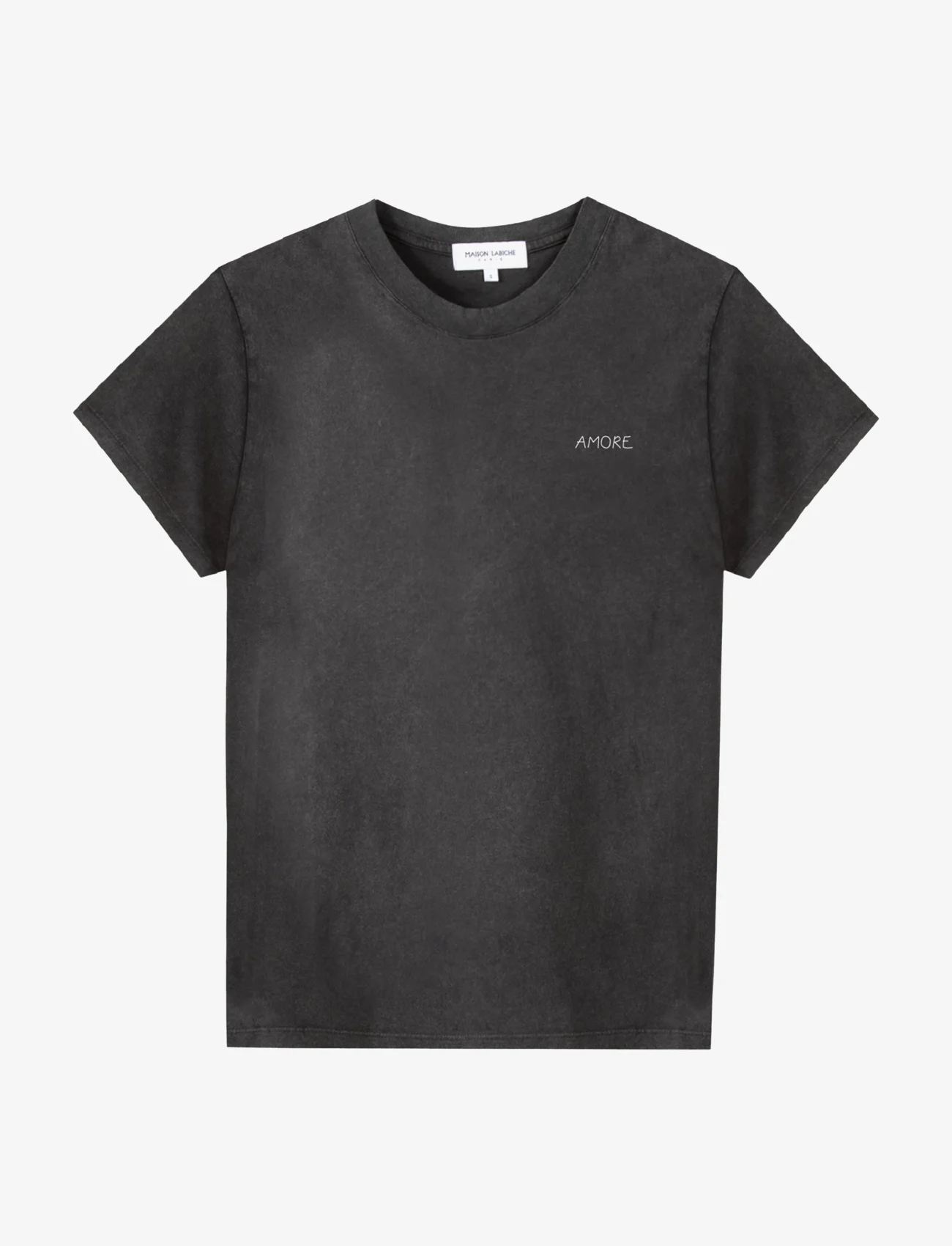 Maison Labiche Paris - POPINCOURT AMORE /GOTS - t-shirts - carbon washed - 0